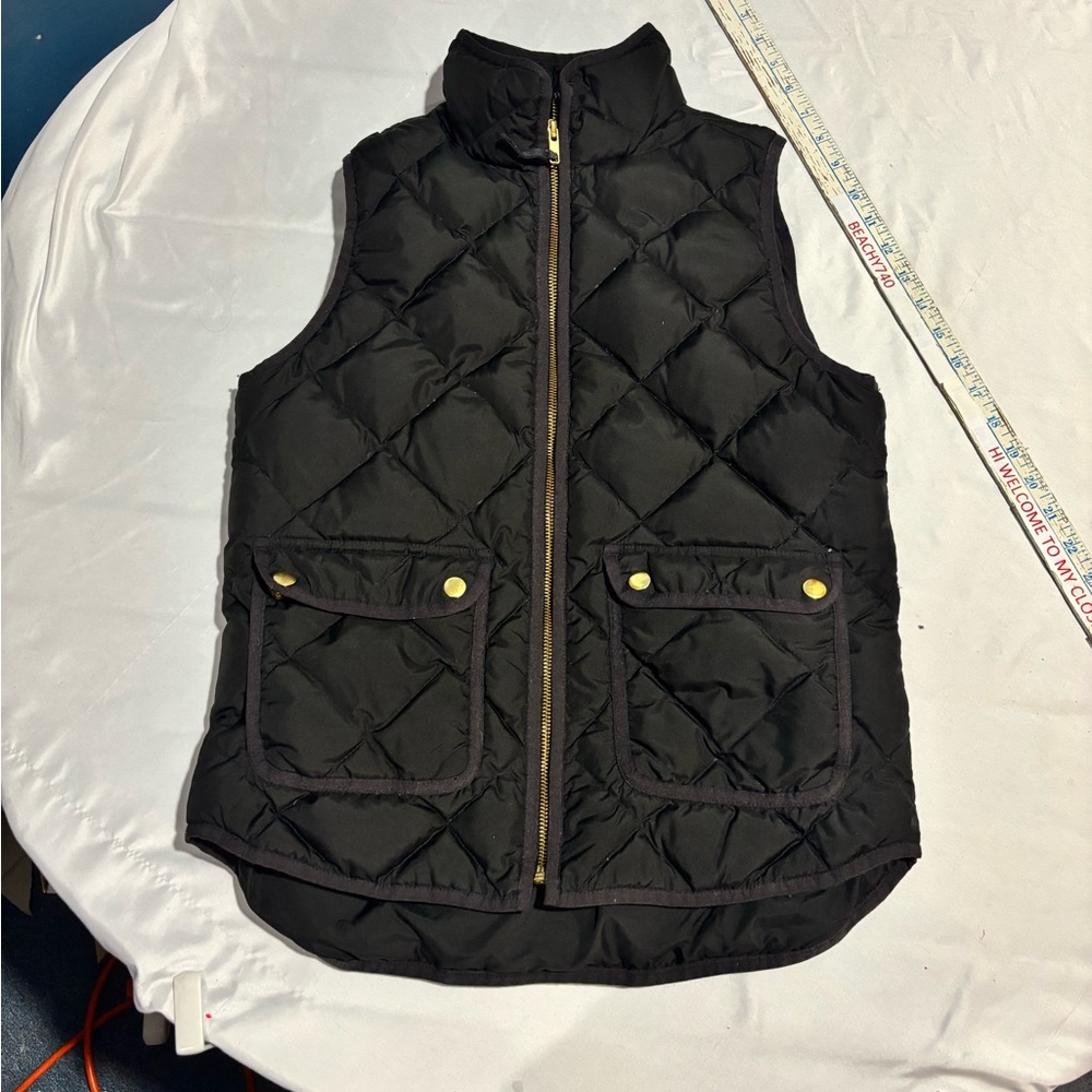 J Crew quilted vest